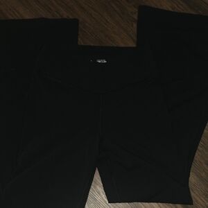 Old Navy Women's Black Super Flare Leggings